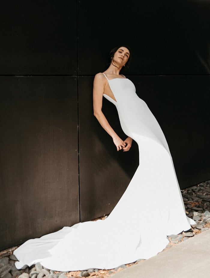 Alyssa Kristin wedding dresses available at top Los Angeles and Orange County bridal shop, Love and Lace Bridal Salon.