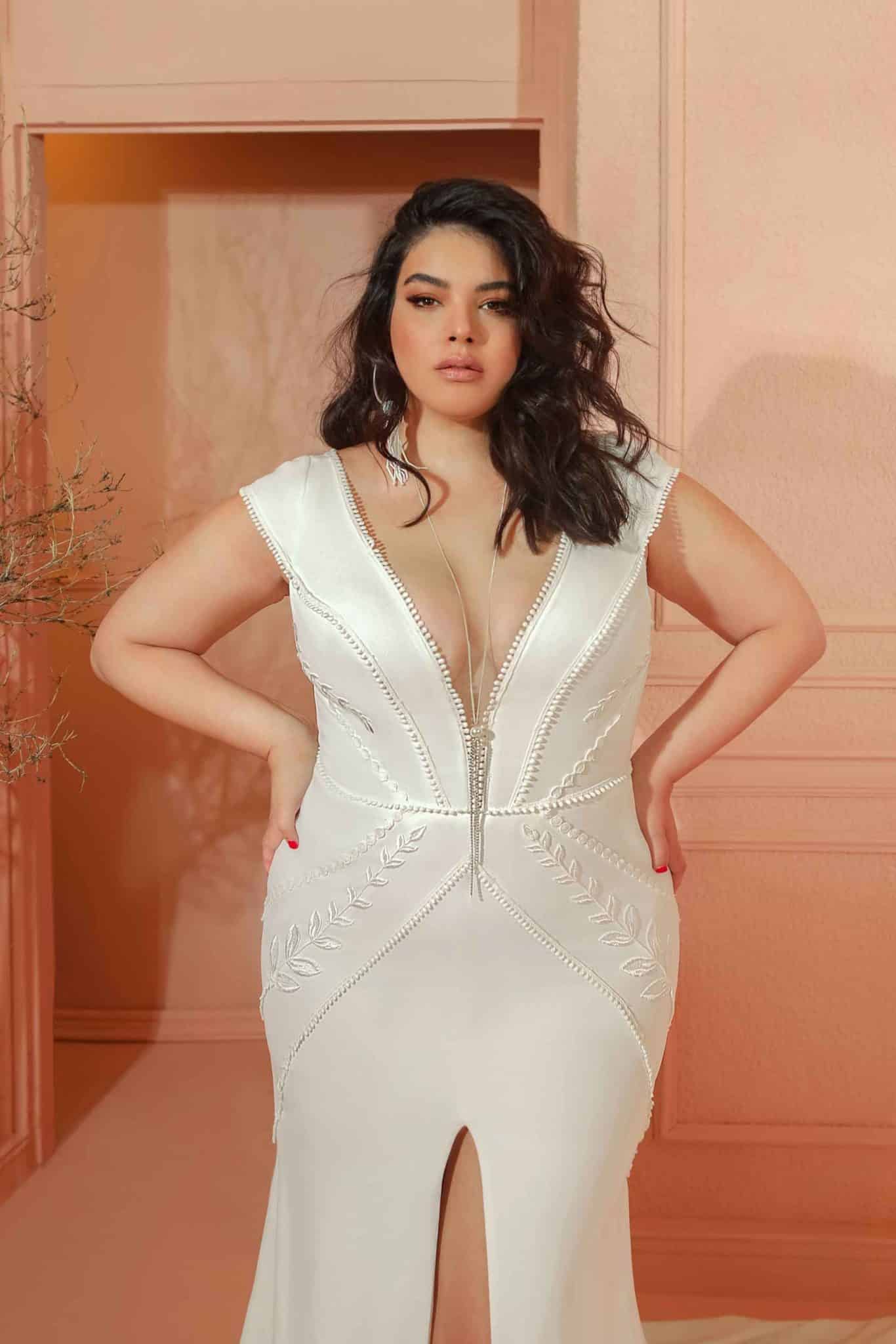 RISH Bridal northern star+ wedding gown at Love and Lace Bridal salon in Irvine, CA