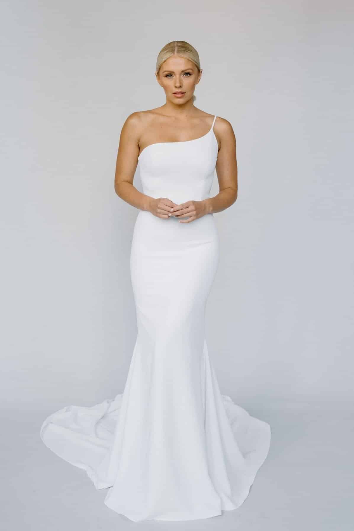 Shop Alyssa Kristin Jess gown in Orange County, California