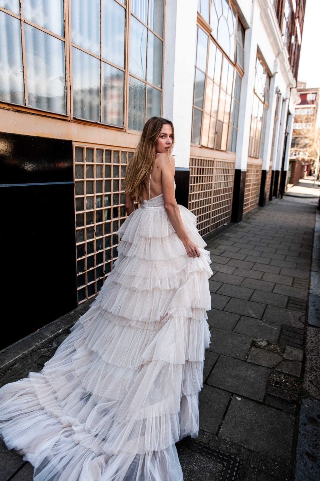 Shop Alena Leena Bells gown in Orange County, California