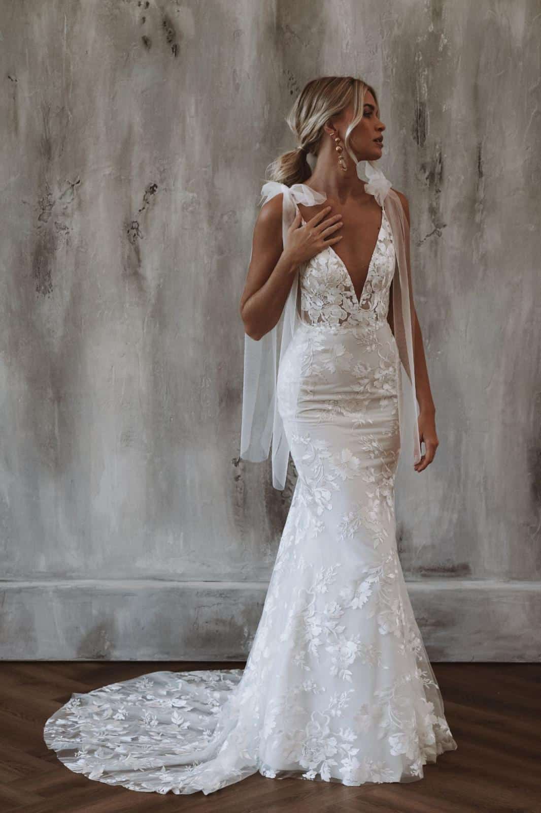 Shop Made With Love Alsie Fitted gown in Orange County, California