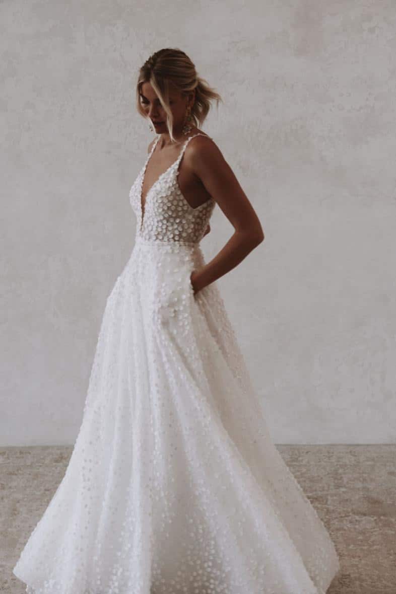 Shop Made With Love Louie Flowy gown in Orange County, California