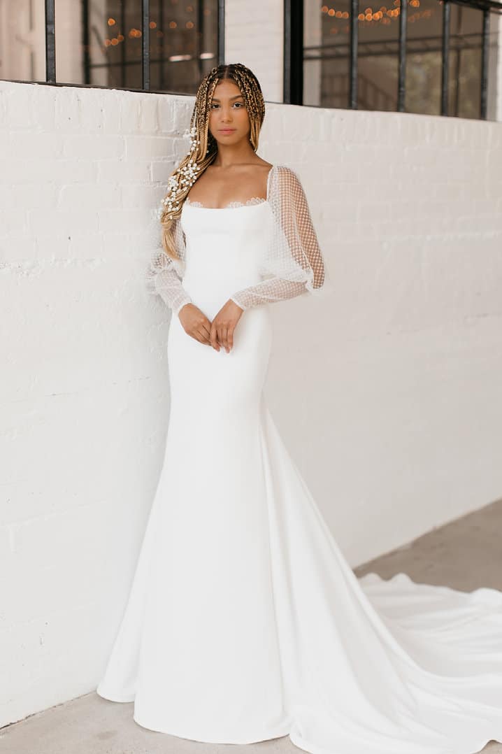 Aster gown by Tara LaTour available at Love and Lace Bridal Salon
